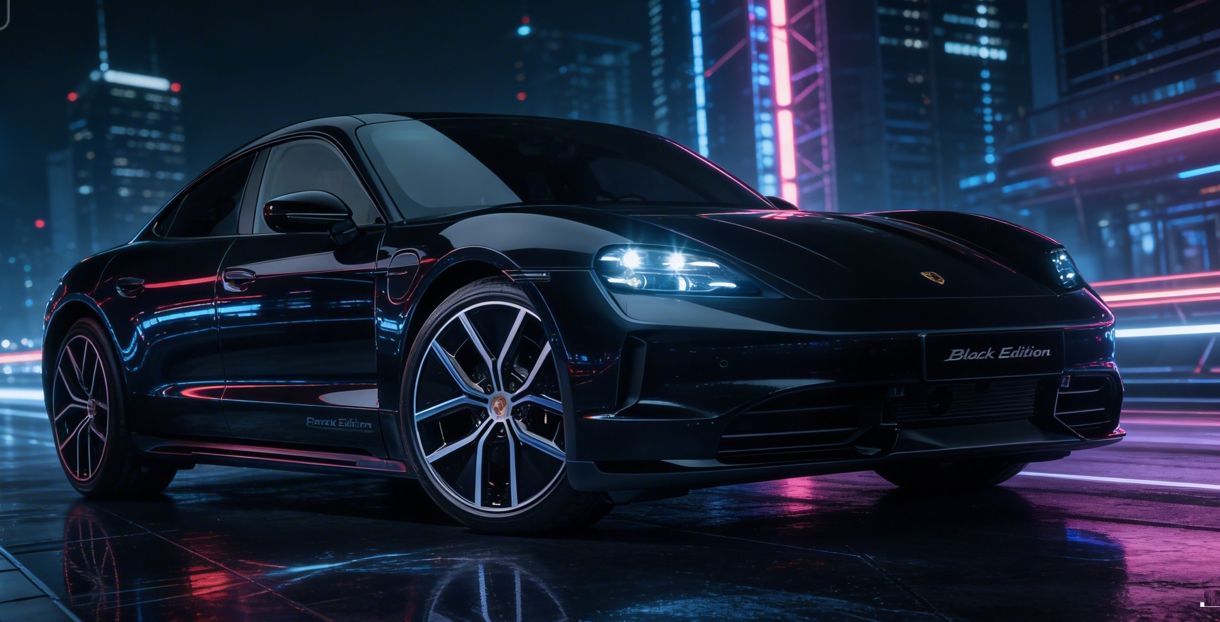 Luxury car background